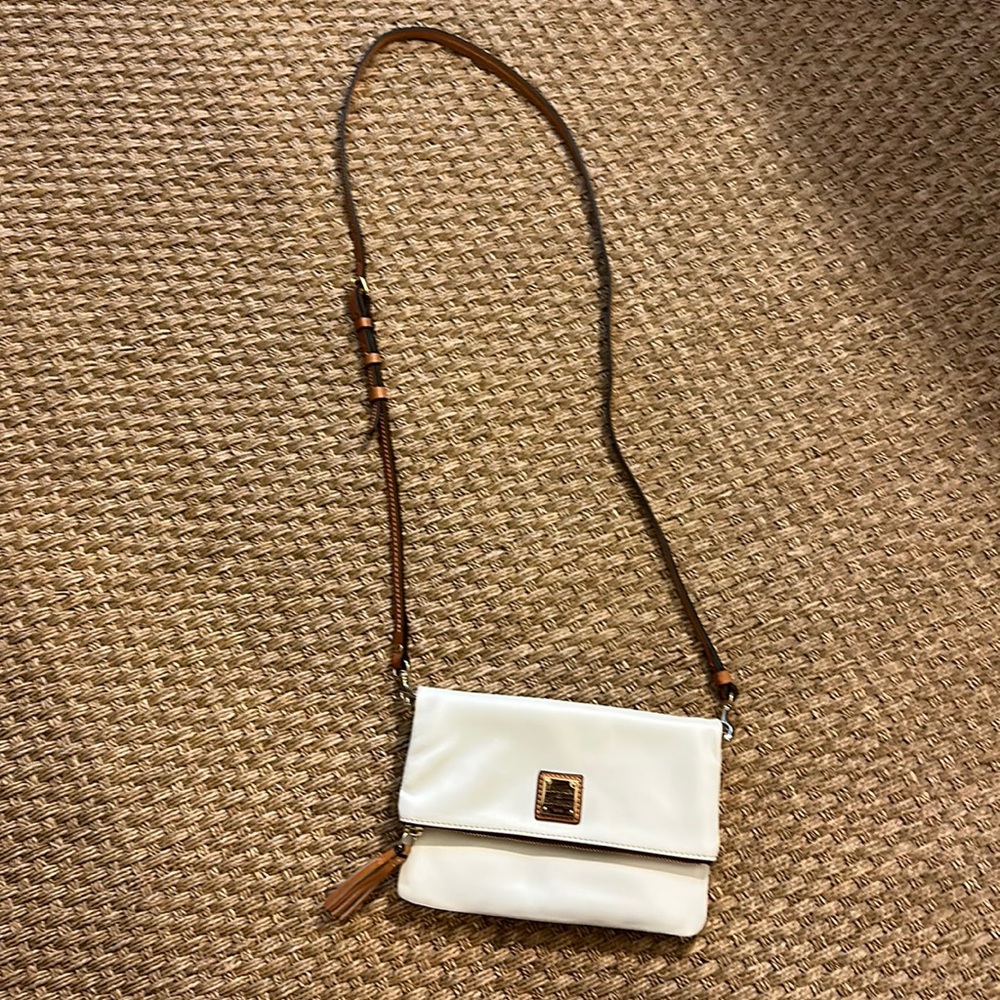 Dooney & Bourke Foldover Zip Crossbody Small Purse Bag